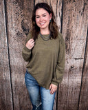 The Stillwater Tunic Top - Olive - Shirts & Tops - Andree by Unit - Bronco Western Supply Co.
