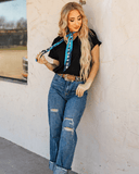 The Thatcher Top - Black - Shirts & Tops - Andree by Unit - Bronco Western Supply Co.