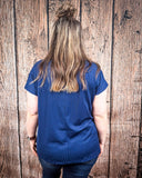 The Thatcher Top - Navy - Shirts & Tops - Andree by Unit - Bronco Western Supply Co.