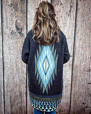 The Winslow Long Knit Cardigan by Lucky & Blessed – Apparel from Bronco Western Supply Co.