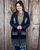 The Winslow Long Knit Cardigan by Lucky & Blessed - Apparel - Lucky & Blessed - Bronco Western Supply Co.