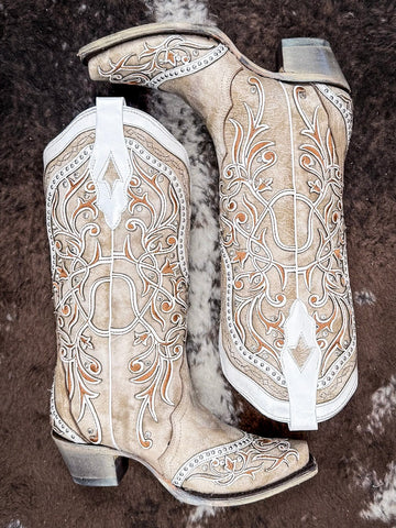 Thornetta Corral Boot - Women's Boots - Corral Boots - Bronco Western Supply Co.