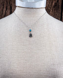 Thunderbird Charm Genuine Turquoise Necklace - Jewelry - Sowell Jewelry - Bronco Western Supply Co.