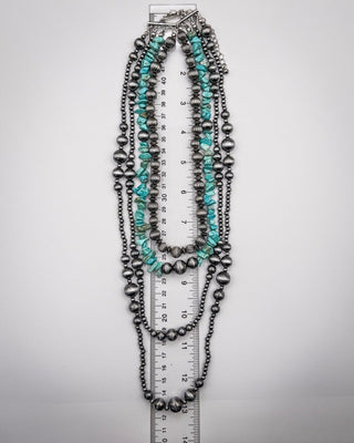 Tinsley Layered Stone Necklace Set – Jewelry from Bronco Western Supply Co.