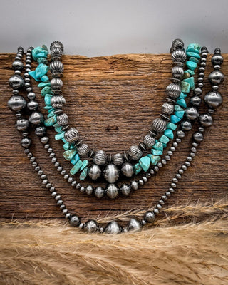Tinsley Layered Stone Necklace Set – Jewelry from Bronco Western Supply Co.