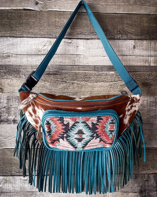 Myra Bag - Tonga Ridge Fanny Pack Bag in Blue - Purses & Wallets - Bronco Western Supply Co.