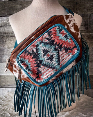 Myra Bag - Tonga Ridge Fanny Pack Bag in Blue - Purses & Wallets - Bronco Western Supply Co.