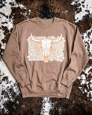 Tooled Desert Western Pullover – Apparel from Bronco Western Supply Co.