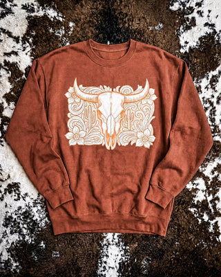 Tooled Desert Western Pullover – Apparel from Bronco Western Supply Co.