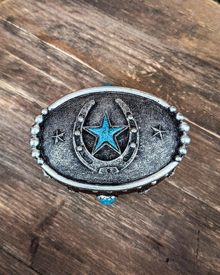 Tough 1 - Horseshoe and Star Trinket Box – Gift Items from Bronco Western Supply Co.