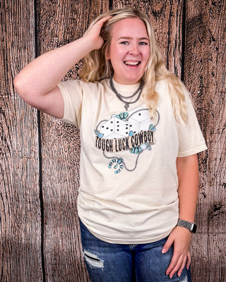 Tough Luck Cowboy Graphic Tee - Cream – Shirts & Tops from Bronco Western Supply Co.