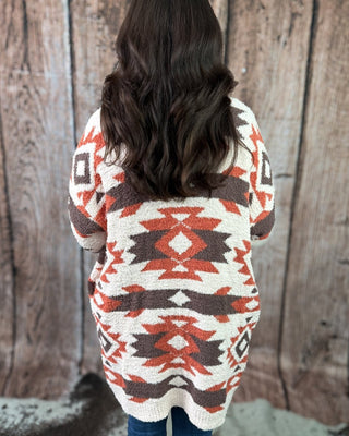 Trading Post Cloud Cardigan in Cream – Apparel from Bronco Western Supply Co.