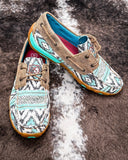Trailblazer Twisted X Boat Shoe Driving Moc - Multi and Bomber - Women's Shoes - Twisted X - Bronco Western Supply Co.