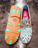 Trailblazer Twisted X Boat Shoe Driving Moc - Multi and Bomber - Women's Shoes - Twisted X - Bronco Western Supply Co.