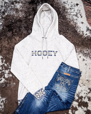 Trophy Ladies Hooey Hoodie in Oatmeal – Apparel from Bronco Western Supply Co.