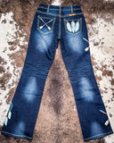 Turquoise Dreamcatcher Bootcut Jeans - Apparel - Cowgirl Tuff Company - Bronco Western Supply Co.