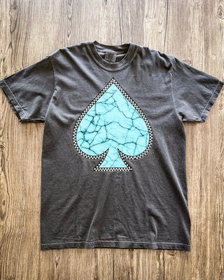 Turquoise Spade Graphic Tee – Apparel from Bronco Western Supply Co.