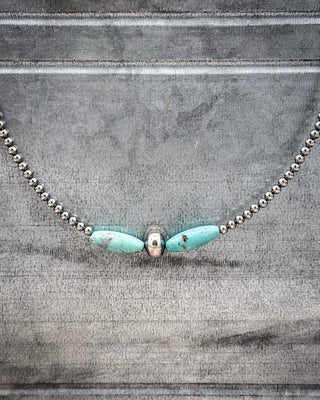 Turquoise Torpedo Choker – Jewelry from Bronco Western Supply Co.
