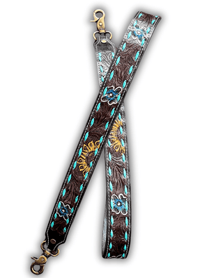 Turquoise Weaved Purse Strap by Myra Bag – Accessories from Bronco Western Supply Co.