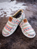 Twisted X Hooey Slip - On Loper - Pink Multi - Women's Shoes - Twisted X - Bronco Western Supply Co.