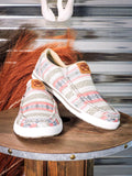 Twisted X Hooey Slip - On Loper - Pink Multi - Women's Shoes - Twisted X - Bronco Western Supply Co.