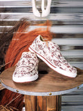 Twisted X Slip - On Kicks - Maroon & Ivory - Women's Shoes - Twisted X - Bronco Western Supply Co.
