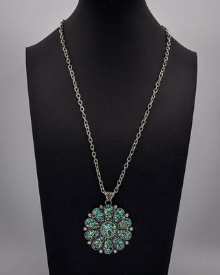 Valera Aqua Cluster Fashion Necklace – Jewelry from Bronco Western Supply Co.