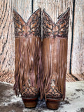 Velorosa Fringed Corral Boot - Women's Boots - Corral Boots - Bronco Western Supply Co.