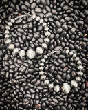 Vera Navajo Style Pearl Fashion Hoops - Silver - Jewelry - Blue Tortoise - Bronco Western Supply Co.