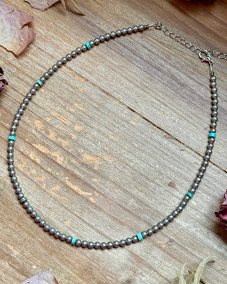 Vera Verde Variscite Turquoise Heishi Necklace – Jewelry from Bronco Western Supply Co.