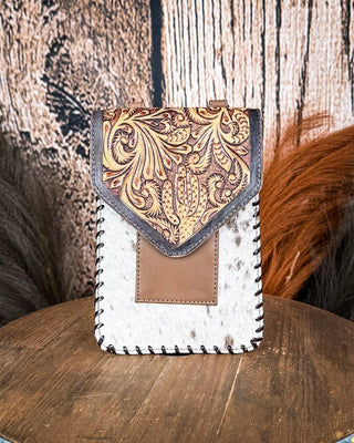 Vesper Hair on Hide Phone Crossbody Bag – Purses & Wallets from Bronco Western Supply Co.