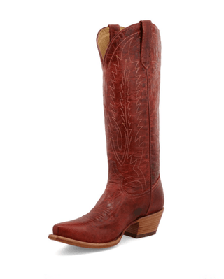 Victoria Black Star Leather Boots - Cranberry – Women's Shoes from Bronco Western Supply Co.