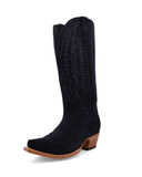 Victoria Black Star Leather Boots - Navy - Women's Shoes - Black Star - Bronco Western Supply Co.
