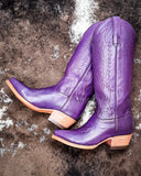 Victoria Black Star Leather Boots - Plum - Women's Shoes - Black Star - Bronco Western Supply Co.