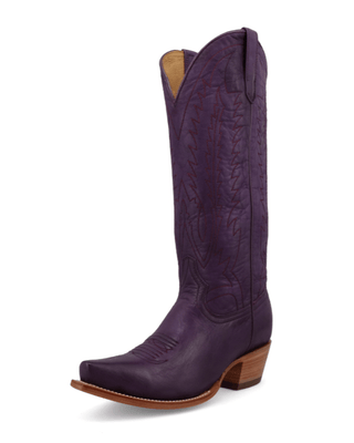 Victoria Black Star Leather Boots - Plum - Women's Shoes - Black Star - Bronco Western Supply Co.