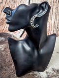 Waco Western Bubble Fashion Hoop Earrings - Jewelry - Blue Tortoise - Bronco Western Supply Co.