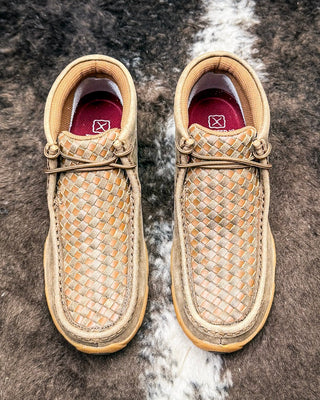Wesley Chukka Driving Moc - Bomber and Tan – Women's Shoes from Bronco Western Supply Co.