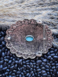 West Mesa Fashion Belt Buckle - Silver - Accessories - Blue Tortoise - Bronco Western Supply Co.