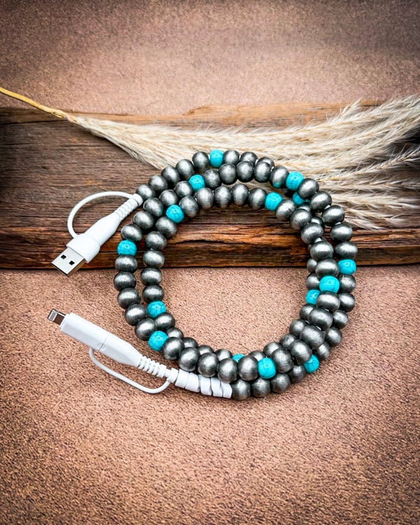 Western Beaded Car Charging Cable – Accessories from Bronco Western Supply Co.