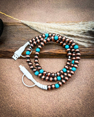 Western Beaded Car Charging Cable – Accessories from Bronco Western Supply Co.