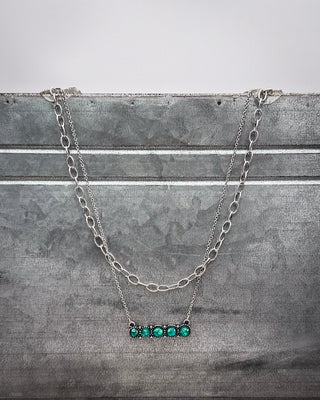 Western Sky Layered Bar Fashion Necklace – Accessories from Bronco Western Supply Co.
