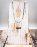 Western Sky Layered Bar Fashion Necklace - Accessories - Blue Tortoise - Bronco Western Supply Co.