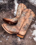 Western Wildflower Circle G Boots - Women's Boots - Circle G - Bronco Western Supply Co.