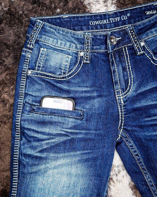 Whip It Good Again Bootcut Jeans - Apparel - Cowgirl Tuff Company - Bronco Western Supply Co.