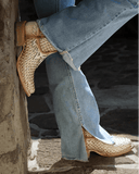 White Canyonette Corral Boots - Women's Boots - Corral Boots - Bronco Western Supply Co.