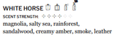 White Horse Perfume/Cologne - Bath - R. Rebellion - Bronco Western Supply Co.