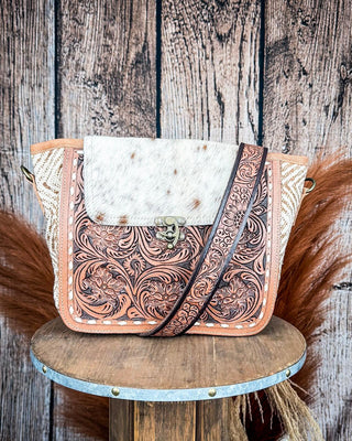 Wild Grace Crossbody Upcycled Canvas Ladies Bag – Purses & Wallets from Bronco Western Supply Co.