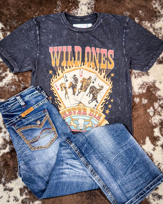 Wild Ones Graphic Tee - Black – Apparel from Bronco Western Supply Co.