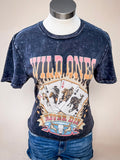 Wild Ones Graphic Tee - Black - Apparel - Lotus Fashion - Bronco Western Supply Co.