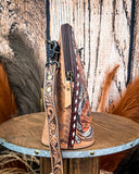 Wild Poppy Tooled Leather Crossbody Purse - Purses & Wallets - American Darling - Bronco Western Supply Co.
